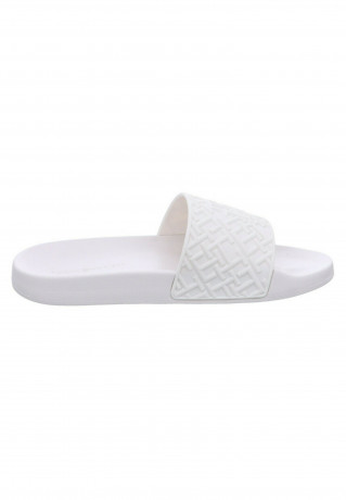 Tommy Hilfiger MONOGRAM  Pool slides feather white МОНОГРАММА Шлепанцы для бассейна перо белое