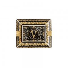 Rosenthal meets Versace Rosenthal Versace Virtus Gala Black Ascher 13 cm Rosenthal Versace Virtus Gala Черная пепельница 13 см