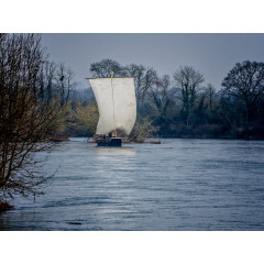 CALVENDO Puzzle CALVENDO Puzzle Barge an der Loire Пазл CALVENDO Puzzle Баржа на Луаре