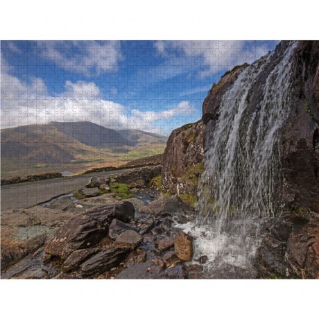 CALVENDO Puzzle CALVENDO Puzzle Wasserfall am Connor-Pass Пазл CALVENDO Puzzle Водопад на перевале Коннор