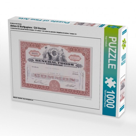 CALVENDO Puzzle CALVENDO Puzzle Aktien  Wertpapiere \/ CH-Version Пазл CALVENDO Puzzle акции ценных бумаг / версия CH
