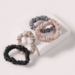 The Hair Edit Multi-Color Ruched Ribbon Scrunchies  Разноцветные резинки для волос с рюшами и лентой
