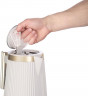 Russell Hobbs Wasserkocher, 1,7L, 2400W,  26751-70, Bronte Stone, Электрический чайник объёмом 1,7 л, пластик, мощностью 2400 Вт, с автоотключением, крем, кремовый