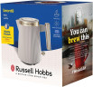 Russell Hobbs Wasserkocher, 1,7L, 2400W,  26751-70, Bronte Stone, Электрический чайник объёмом 1,7 л, пластик, мощностью 2400 Вт, с автоотключением, крем, кремовый