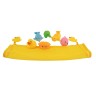 bieco Badespielzeug Baby 7er Set inkl. Netz Tiere Wasserspielzeug Badewanne Badeente Badespielzeug Детский набор игрушек для ванной из 7 предметов