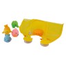 bieco Badespielzeug Baby 7er Set inkl. Netz Tiere Wasserspielzeug Badewanne Badeente Badespielzeug Детский набор игрушек для ванной из 7 предметов