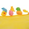 bieco Badespielzeug Baby 7er Set inkl. Netz Tiere Wasserspielzeug Badewanne Badeente Badespielzeug Детский набор игрушек для ванной из 7 предметов