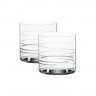 Spiegelau Spiegelau Signature Drinks Softdrinkbecher Lines Set 2-tlg. h: 80 mm / 330 ml Набор стаканов для безалкогольных напитков Spiegelau Signature Drinks Lines, 2 шт. высота: 80 мм / 330 мл