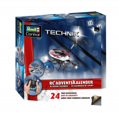 Revell RC Helicopter 01062 Adventskalender 2026, 24 Bauetappen, Revell Адвент-календарь 2026 с радиоуправляемым вертолётом, 24 этапа сборки, от 8 лет