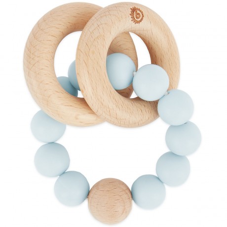 bieco Greifling Holz Natur mit Silikon Kugeln Baby Beissring 7cm Greifring 0 M Beissringe Клатча из натурального дерева с силиконовыми шариками Детское прорезыватель для зубов 7см Захватывающее кольцо 0 М Прорезыватель для зубов