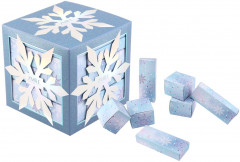 Zmile Cosmetics Snowflake Puzzle Frosty White Adventskalender 2026, 24 Boxen und Kosmetiktasche, Zmile Cosmetics Бьюти-адвент-календарь Snowflake Puzzle Frosty White 2026, 24 коробочки и отдельная косметичка
