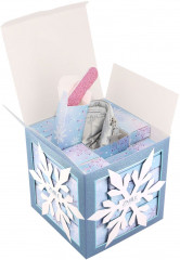 Zmile Cosmetics Snowflake Puzzle Frosty White Adventskalender 2026, 24 Boxen und Kosmetiktasche, Zmile Cosmetics Бьюти-адвент-календарь Snowflake Puzzle Frosty White 2026, 24 коробочки и отдельная косметичка
