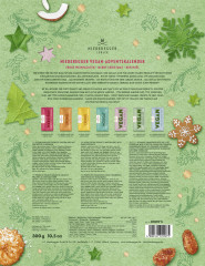 Niederegger Merry Vegan Xmas Adventskalender 2026 300 g, Niederegger веганский адвент-календарь Merry Vegan Xmas 2026 с марципаном и шоколадными конфетами, 24 шт., 300 г