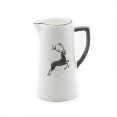 Gmundner Keramik Gmundner Keramik Grauer Hirsch Wasserkrug 1,2 L / h: 22 cm Керамический кувшин для воды из серого оленя Gmundner 1,2 л / ч: 22 см