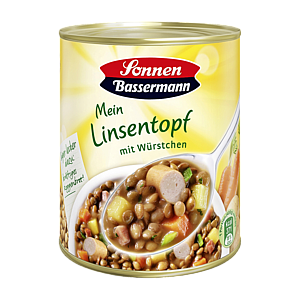 Sonnen Bassermann Рагу из чечевицы 800г