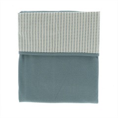 Snoozebaby Bio-Wiegeleinlage Smokey Green Органическая вставка для колыбели Smokey Green