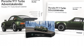Franzis Porsche 911 Turbo Adventskalender 2026, Franzis Porsche 911 Turbo Модельный адвент-календарь 2026 с автомобилем 1:43 и книгой, от 14 лет