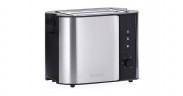 Severin Severin Automatik-Toaster AT 2589 edelstahl/schwarz, 800 Watt, fur 2 Scheiben Toast edelstahl/schwarz Автоматический тостер Severin AT 2589 нержавеющая сталь/черный, 800 Вт, на 2 ломтика тостов