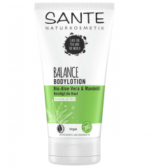 SANTE Balance Bodylotion Bio-Aloe Vera &amp; Mandelöl, 150 ml, Санте Лосьон для тела Balance с био-алоэ вера и миндальным маслом, 150 мл