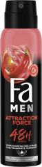 Fa Men Attraction Force Deodorant &amp; Bodyspray 150 ml, Мужской дезодорант и спрей для тела FA Attraction Force с фруктово-пряным ароматом, 150 мл