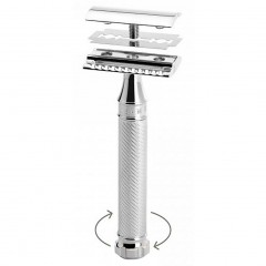 Muhle TRADITIONAL Rasierhobel Twist mit geschlossener Kamm  TRADITIONAL Безопасная бритва Twist с закрытым гребнем