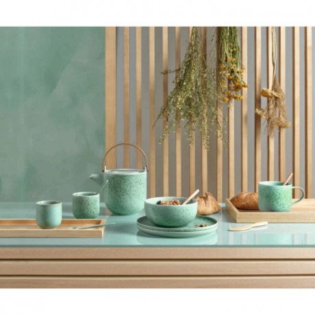 ASA SELECTION ASA Coppa Minto Teekanne mit Edelstahlfilter und Holzgriff 1,0 L / h: 14,5 cm Заварочный чайник ASA Coppa Minto с фильтром из нержавеющей стали и деревянной ручкой 1,0 л / высота: 14,5 см