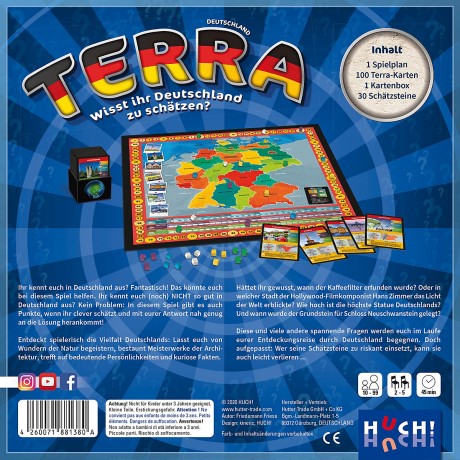 HUCH! Terra Deutschland (Spiel) Терра Германия (игра)