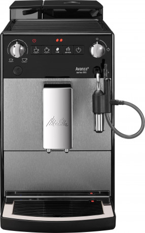 Melitta Melitta Kaffeevollautomat Avanza F270-100 Mystic Titan, Kompakt, aber XL Wassertank XL Bohnenbehalter, Milchschaum-System Полностью автоматическая кофемашина Melitta Avanza F270-100 Mystic Titan, компактная, но XL-бак для воды, XL-контейнер для