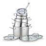 Fissler Fissler Topfset 5-tlg. ORIG. PROFI COLLECTI silber Набор горшков Fissler, 5 штук. ОРИГ. ПРОФИ КОЛЛЕКЦИЯ