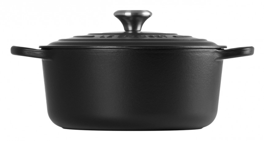 Le Creuset LE CREUSET Br\u00e4ter rund 26cm Schwarz Signature schwarz LE CREUSET Брюк 4тер круглый 26см Черный Signature