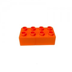 LEGO LEGO Duplo 2x4 Steine Orange - 50 Stuck - Grundbausteine 3011 NEU LEGO Duplo 2x4 кирпичи оранжевые - 50 штук - основные строительные блоки 3011 НОВИНКА