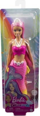 Mattel Barbie Dreamtopia Meerjungfrau-Puppe (pinkfarbenes Haar) Кукла Barbie Dreamtopia Mermaid (Розовые волосы)