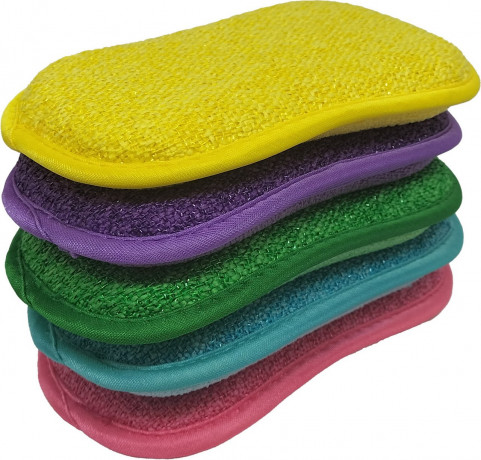 Genius Genius 2in1 MF-Schwamm Set 5tlg. KUcCHENHELFER multicolour Набор губок Genius 2в1 MF, 5 шт. КУХОННЫЙ ПОМОЩНИК
