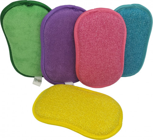 Genius Genius 2in1 MF-Schwamm Set 5tlg. KUcCHENHELFER multicolour Набор губок Genius 2в1 MF, 5 шт. КУХОННЫЙ ПОМОЩНИК