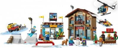 LEGO LEGO City 60203 Ski Resort LEGO City 60203 Горнолыжный курорт