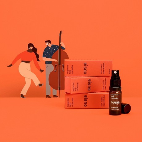 OUSIA Mask Refresher Tangerine hugs Coriander Mask Refresher Мандарин обнимает Кориандр