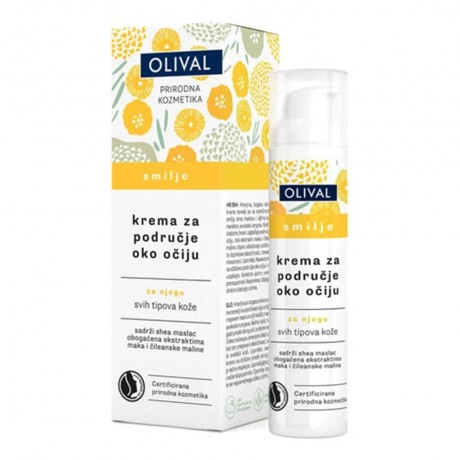 OLIVAL Immortelle Augencreme 15ml Бессмертник Крем для глаз 15мл