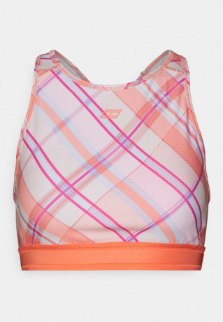 Tommy Hilfiger MID INTENSITY BRA Medium support sports bra madras MID INTENSITY BRA Спортивный бюстгальтер со средней поддержкой Мадрас