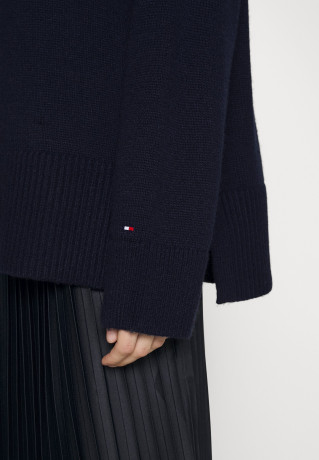 Tommy Hilfiger ROLL-NK Jumper desert sky РОЛЛ-НК джемперы небо пустыни