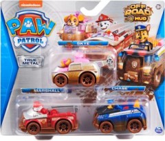 Spin Master Paw Patrol True Metal 3er-Pack mit 3 Metall-Spielzeugautos von Skye Paw Patrol True Metal 3-Pack с 3 металлическими игрушечными машинками Skye