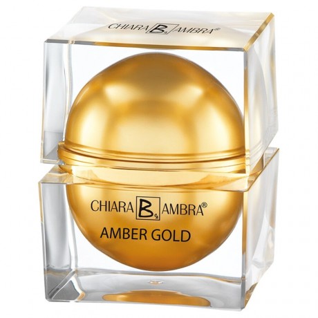Chiara Ambra Bernstein Tagescreme mit echtem Gold  Янтарный дневной крем с настоящим золотом