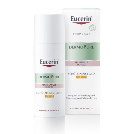 Eucerin DermoPure schutzendes Fluid LSF 30  Защитный флюид DermoPure SPF 30