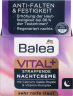 Balea Vital+ Nachtcreme, Балеа Ночной Крем для Лица, 50 мл