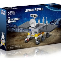 Open Bricks Open Bricks Lunar Rover mit ca. 200 Bausteinen (kompatibel mit Marken-Klemmbauwelten) Open Bricks Lunar Rover с примерно 200 строительными блоками (совместимыми с зажимными мирами брендов)