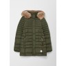 s.Oliver Steppjacke mit abnehmbarer Kunstfellblende Mantel fur Madchen Стеганая куртка с отстегивающейся опушкой из искусственного меха Пальто для девочки