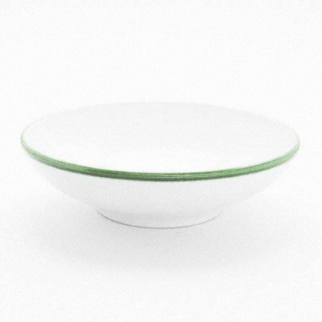 Gmundner Keramik Gmundner Keramik Gruner Rand Salatschale 17 cm Салатник Gmundner Ceramics с зеленым ободком 17 см