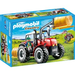 PLAYMOBIL PLAYMOBIL 6867 Riesentraktor mit Spezialwerkzeugen Гигантский трактор PLAYMOBIL 6867 со специальными инструментами