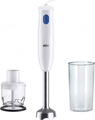 Braun Braun Stabmixer MQ 10.001M WH MultiQuick 1, 450 W  Погружной блендер Braun MQ 10.001M WH MultiQuick 1, 450 Вт
