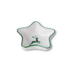 Gmundner Keramik Gmundner Keramik Gruner Hirsch Sternschale Stella d: 14 cm / h: 3,9 cm Gmundner Ceramics Green Deer Star Bowl Stella d: 14 см / высота: 3,9 см