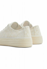 Tommy Hilfiger MONOGRAM  Trainers whitedenimmonogram МОНОГРАММА кроссовки белыйдениммонограмма